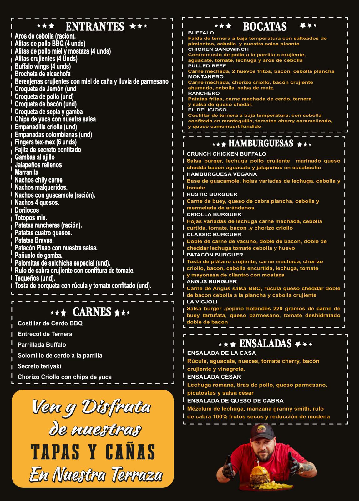 Carta The Hot Buffalo